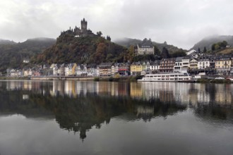 Fog in Cochem on the Moselle, Reichsburg, 01.10.2020