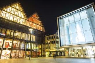Kunsthalle Weishaupt, Hans-und-Sophie-Scholl-Platz, Ulm, Baden-Württemberg, Germany, Europe