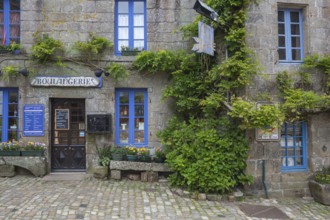 Bakery in Locronan village, Finistère department of Brittany in north-western France