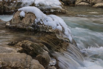 Rissbach creek in the Eng valley, Karwendel mountains, Austria, Europe