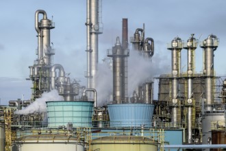 Oberhausen, North Rhine-Westphalia, Germany, industrial plant in the chemical park, OQ Chemicals