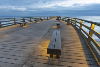 Seebrücke, Seebad Binz, Island of Rügen, Mecklenburg-Vorpommern, Germany, Europe