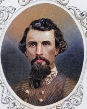Nathan Bedford Forrest, 1821-1877, American General in the Confederate Army during the American