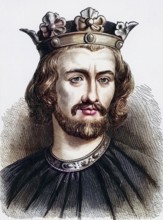 John (1167-1216), King of England from 1199, youngest son of Henry II and Eleanor of Aquitaine,
