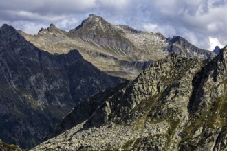 Ticino mountains, Sambuco valley, Vale Sambuco, near Fusio, Lavizzara, Canton Ticino, Switzerland,