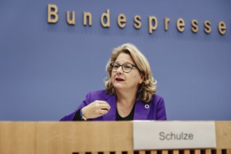 Svenja Schulze (SPD), Federal Minister for Economic Cooperation and Development, photographed at
