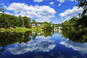 Hofteich or Schönfelder Teich, it was used to supply water for the Freiberg mining industry,