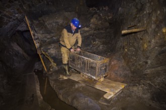 Reiche Zeche silver mine, Freiberg, Freiberg, Saxony, Germany, Europe