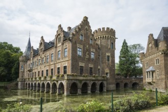 Moated castle, Schloss Paffendorf, Bergheim, Rhine-Erft district, North Rhine-Westphalia, Germany,