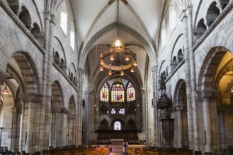 Interior, Basel Minster, Basel, Canton of Basel-Stadt, Switzerland, Europe