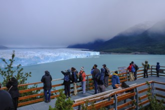 El Calafate, Patagonia, Argentina, Perito Moreno Glacier in Los Glaciares National Park. The Perito