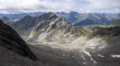 High mountains, Lasörling Group, Hohe Tauern, Austria, Europe