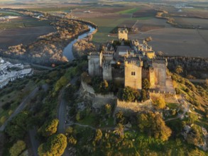 The impressive eighth-century Moorish castle of Almodóvar del Río perches high above the