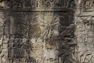 Bayon Temple, Angkor Wat, Angkor, UNESCO World Heritage Site, Siem Reap, Cambodia, Indochina,