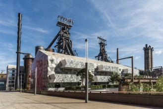 Former steelworks, Belval, Esch-sur-Alzette, Luxembourg, Europe