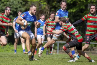 Heidelberg, 06.04.2024, Rugby 1st Bundesliga South/West, Season 2023/24, Matchday 10: SC Neuenheim