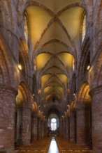 12th century St Magnus Cathedral, oldest cathedral in Scotland and most northerly cathedral in the