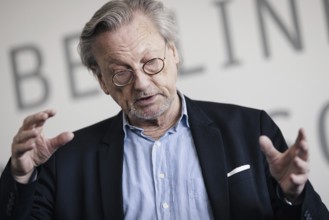 Peter Brandt, recorded during an interview at the NBR office in Berlin. 09.05.2022
