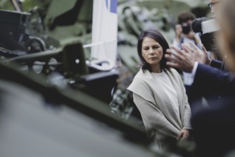 Annalena Bärbock (Alliance 90/The Greens), Federal Foreign Minister, photographed during a visit to