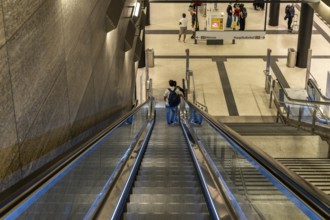Underground, Unter den Linden station, Berlin, Germany, Europe