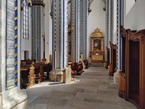 Interior view of the Namen-Jesu-Kirche, Bonn, North Rhine-Westphalia, Germany, Europe