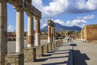 Pompeii, Campania, Naples, Italy, Europe
