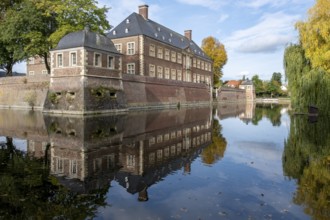 Ahaus Baroque and moated castle, today the seat of the Ahaus Technical Academy, Ahaus,