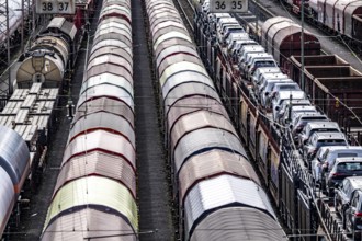 The Hagen-Vorhalle marshalling yard, one of the 9 largest in Germany, is located on the