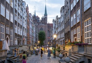 Ulica Mariacka, Gdansk, Gdansk, Poland, Europe