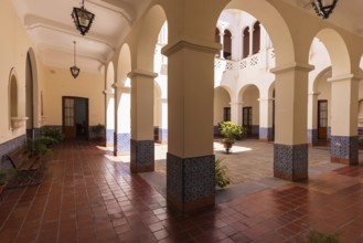 Salta colonial architecture and Central Plaza of 9 of July Plaza 9 De Julio in historic city center