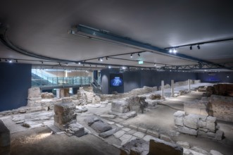 Archaeological site, excavations, Venizelou Street Alkazar, metro station, new metro of