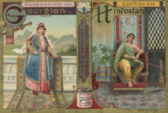 Picture series Noble woman from all over the world, Caucasian woman from Georgia and noblewoman