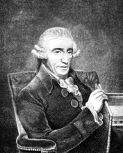 Joseph Haydn (1732 Rohrau, 1809 Vienna) portrait, Austrian composer, Viennese Classicism,