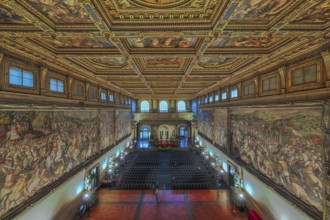 Palazzo Vecchio Inside Florence Italy