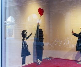 House of Banksy, exhibition in Hamburg, Germany, Europe