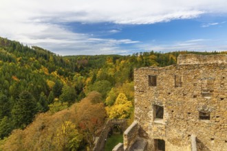 Castle ruin kronsegg, Schultern, Lower Austria, Austria, Europe