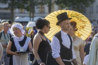 Dresden celebrated the 250th birthday of Caspar David Friedrich with a birthday party and a big