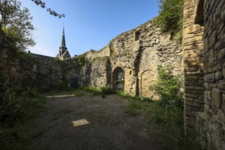 Wetter an der Ruhr, North Rhine-Westphalia, Germany - Wetter Castle in the historic old town of