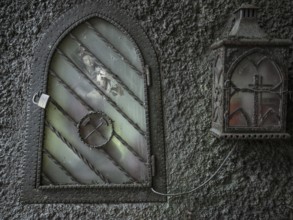 Saint Barbara niche, tunnel entrance in construction lot H41, Brenner Base Tunnel, Zenzendorf,