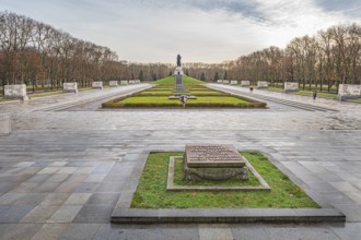 Treptow Park and Treptow Soviet Memorial in Berlin, Germany, Europe