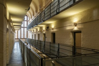 Interior of Victorian jail museum, Lincoln Castle, city of Lincoln, Lincolnshire, England, UK