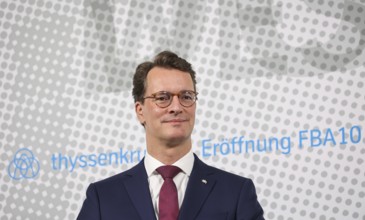 Dortmund, North Rhine-Westphalia, Germany, ThyssenKrupp Steel, Opening of FBA 10 hot-dip