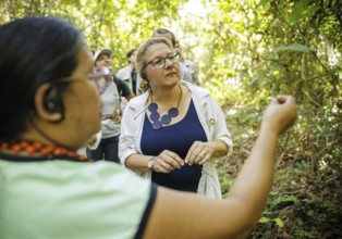 Svenja Schulze (SPD), Federal Minister for Economic Cooperation and Development, visits the