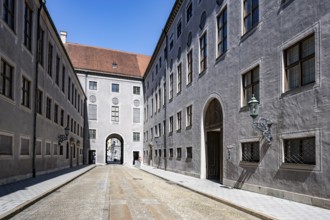 Kapellenhof, inner courtyard in the Munich Residence, Munich, Upper Bavaria, Bavaria, Germany,