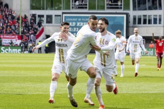 20.04.2024, Football 2nd Bundesliga, Season 2023/24, Matchday 30: 1. FC Kaiserslautern vs SV Wehen