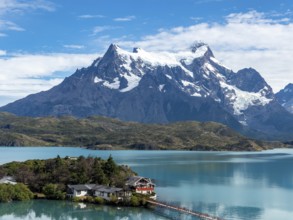 Torres del Paine National Park, Lago Pehoé, Patagonia, Chile, South America