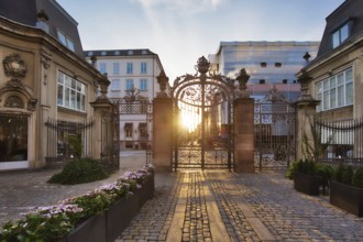 Copenhagen, scenic historic old city streets