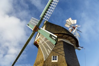 Dutch windmill Selden Rüst, Norderney, Lower Saxony, Germany, Europe