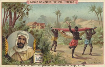 Series Explorers and World Travellers, Pierre Savorgnan de Brazza, a French-Italian naval officer