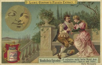 Picture series Moonlight Episodes, O swear not by the moon, the changeable one, Romeo and Juliet,